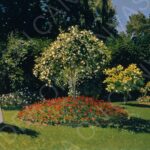 Signora in giardino a Sainte-Adresse - Claude Monet