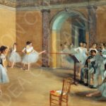 Il foyer della danza al teatro dell'Opera - Edgar Degas