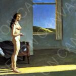 Una donna al sole - Edward Hopper