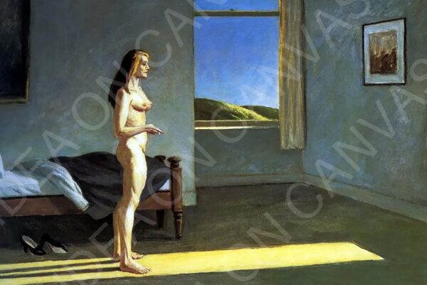 Una donna al sole - Edward Hopper