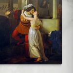 L'ultimo bacio dato da Giulietta a Romeo - Francesco Hayez