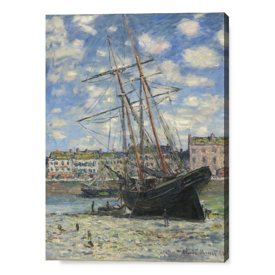 Cover Barca in secca - Claude Monet