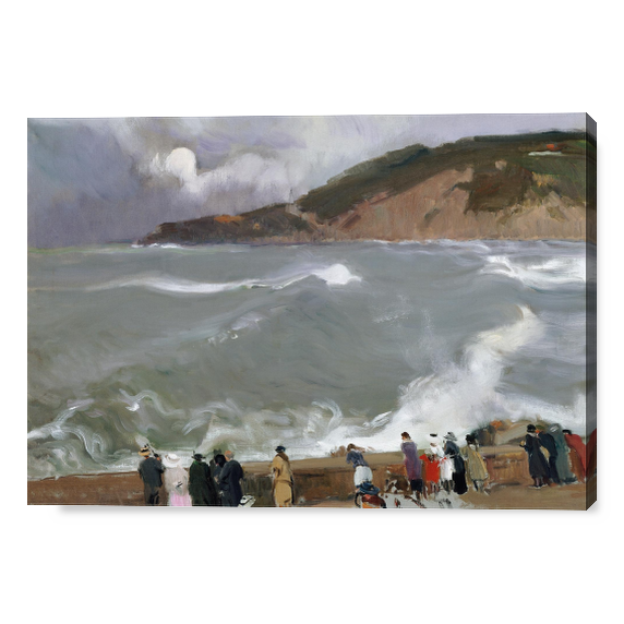 Cover Breakwater, San Sebastián - Joaquin Sorolla