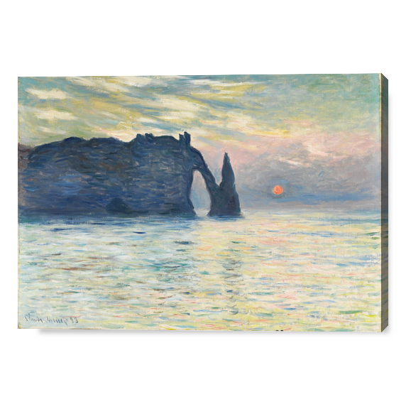 Cover Scogliera a Etretat - Claude Monet