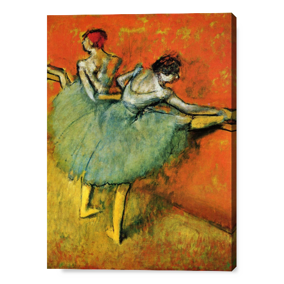 Cover Ballerine alla sbarra - Edgar Degas