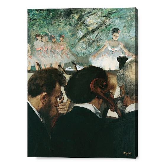 Cover Gli orchestrali - Edgar Degas