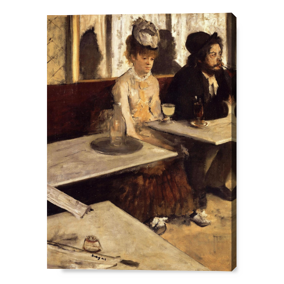 Cover L'Assenzio - Edgar Degas