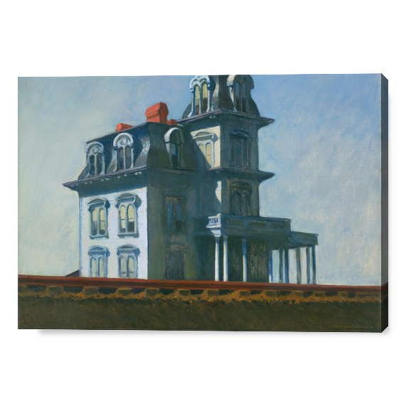 Cover Casa Lungo La Ferrovia - Edward Hopper