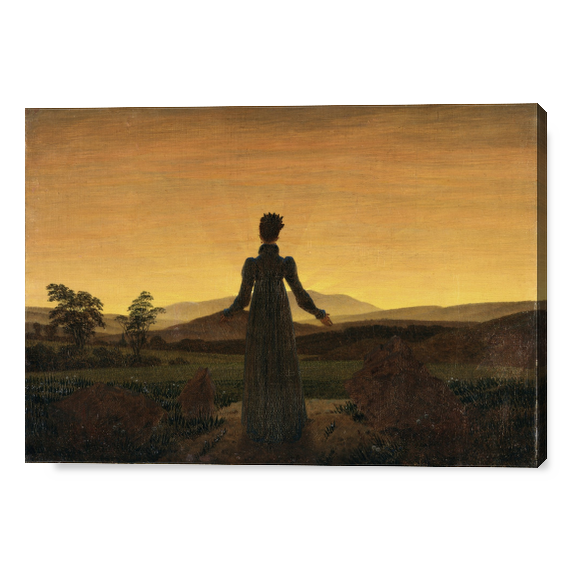 Cover Donna al tramonto del Sole - Caspar David Friedrich