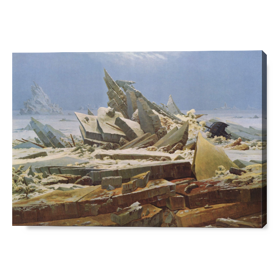 Cover Il Mare di Ghiaccio - Caspar David Friedrich