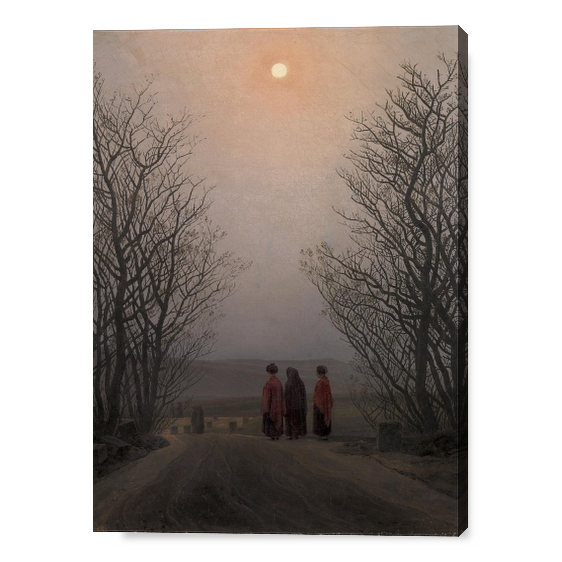 Cover Mattino di Pasqua - Caspar David Friedrich