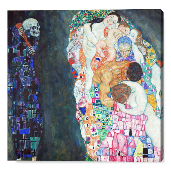 Cover Morte e vita - Gustav Klimt