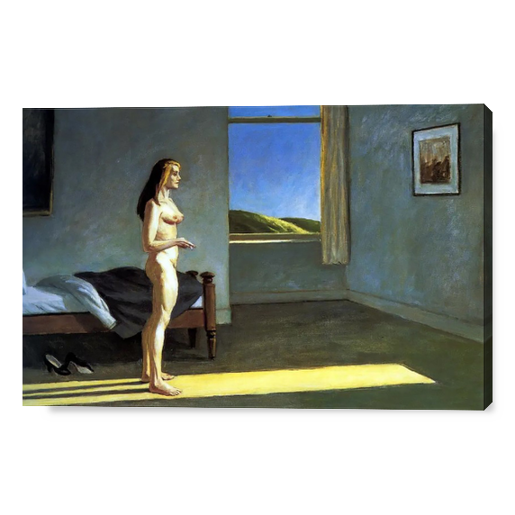 Cover Una donna al sole - Edward Hopper