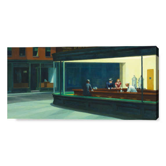 Cover I nottambuli - Edward Hopper