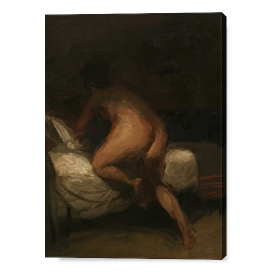 Cover Nudo che Sale sul Letto - Edward Hopper