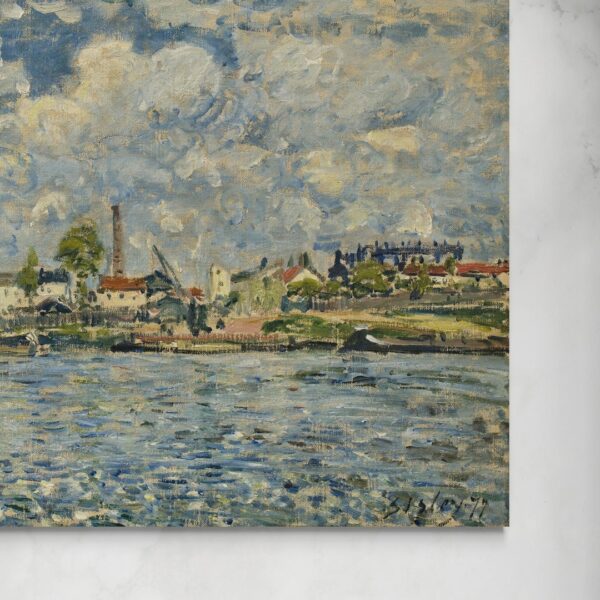 La Senna a Point-du-Jour - Alfred Sisley Alfred Sisley senza