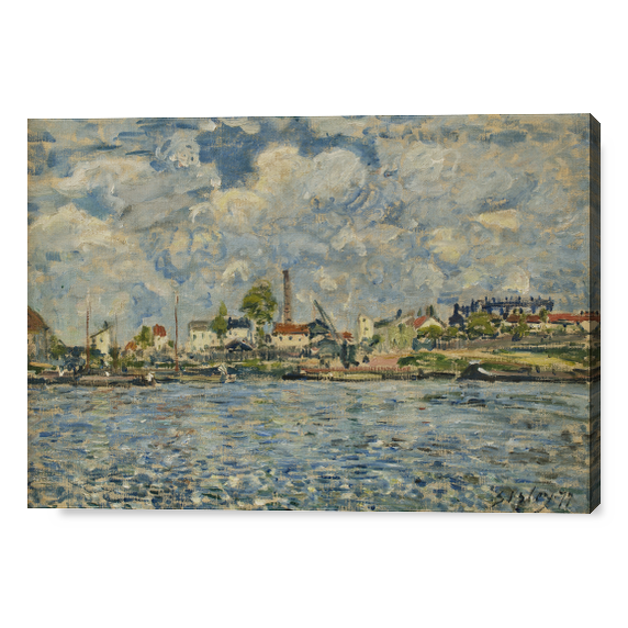 La Senna a Point-du-Jour - Alfred Sisley