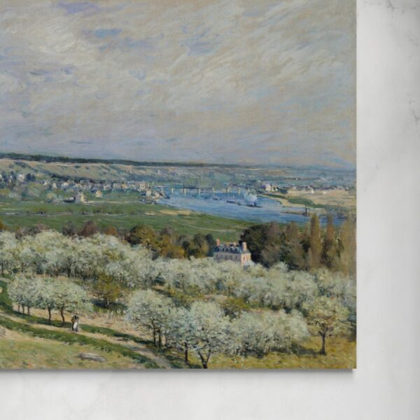 La Terrazza a Saint-Germain - Alfred Sisley Alfred Sisley senza