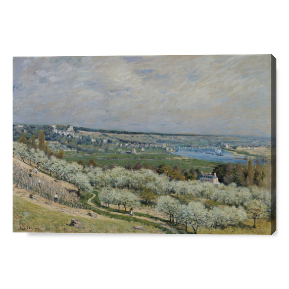 La Terrazza a Saint-Germain - Alfred Sisley