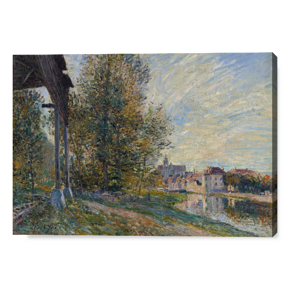 Near Moret-sur-Loing - Alfred Sisley