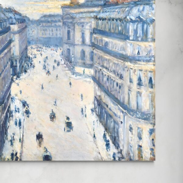 Rue Halévy, View from the Sixth Floor - Gustave Caillebotte Gustave Caillebotte senza