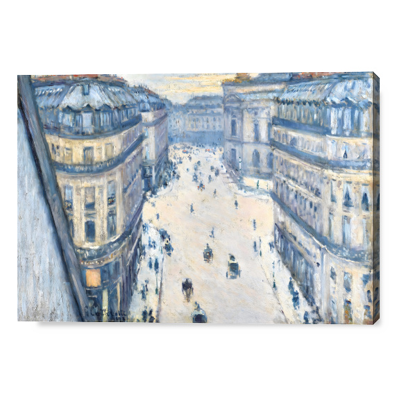 Rue Halévy, View from the Sixth Floor - Gustave Caillebotte