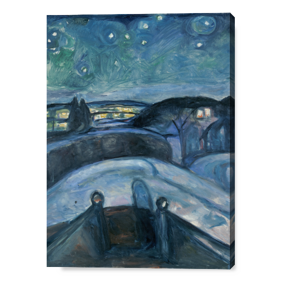 Starry Night - Edvard Munch