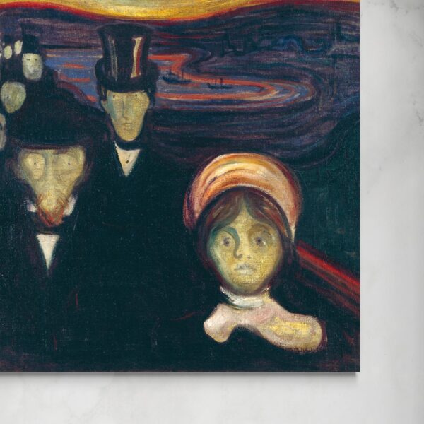 Ansia - Edvard Munch Edvard Munch senza