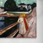 Girls on the Pier - Edvard Munch Edvard Munch senza