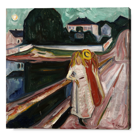 Girls on the Pier - Edvard Munch