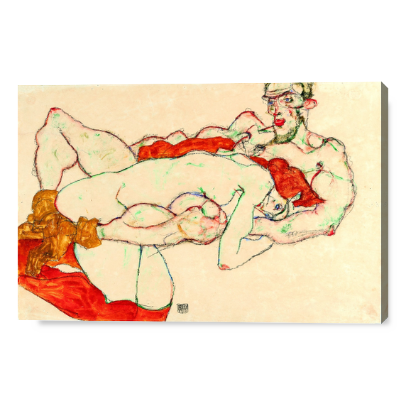 Lovers - Egon Schiele Egon Schiele