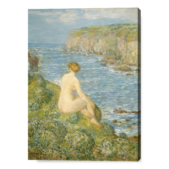 The Nymph and Sea - Hassam