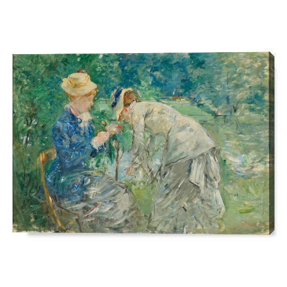 In the Bois de Boulogne - Berthe Morisot