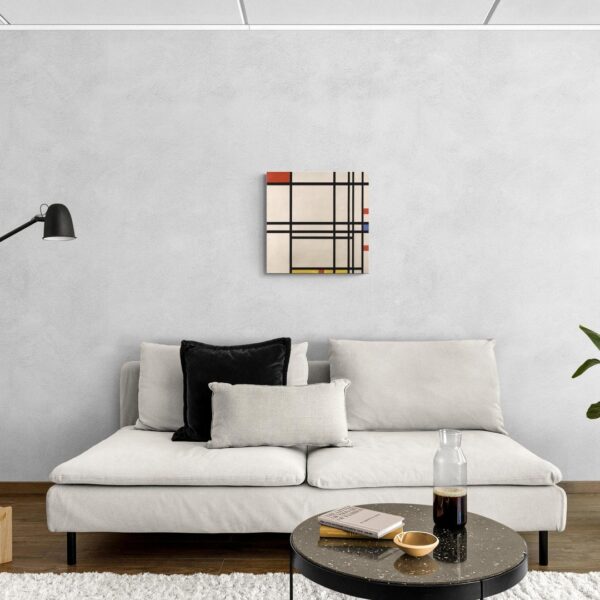 Abstraction - Mondrian Piet Mondrian scena-3-50x50-senza