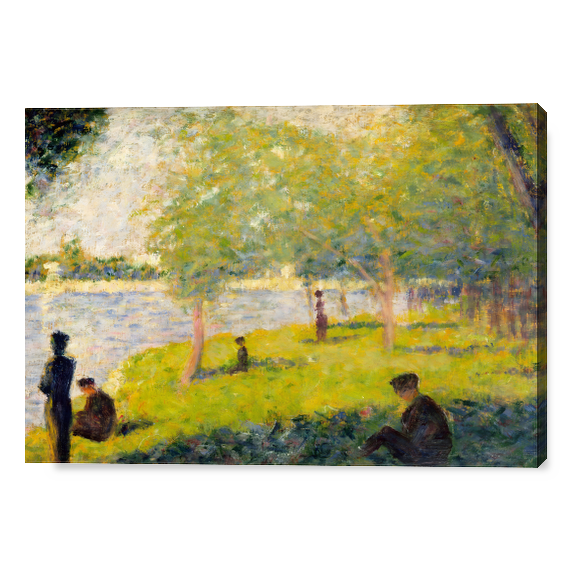 Studio per Una domenica pomeriggio sull'isola della Grande-Jatte - Seurat